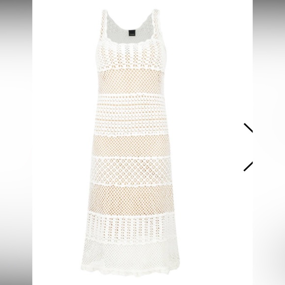 Pinko Jamaica Crotchet Lace Dress. - Picture 5 of 12